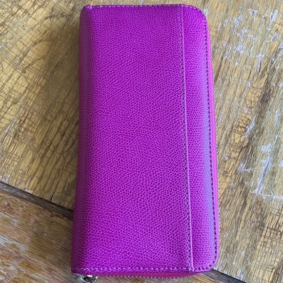 Calvin Klein Fuchsia Zip Wallet - Picture 2 of 5